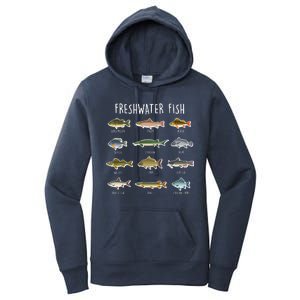 Freshwater Fish Women's Pullover Hoodie