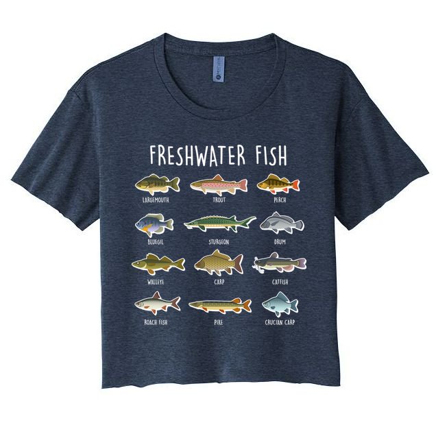 Freshwater Fish Crop Top