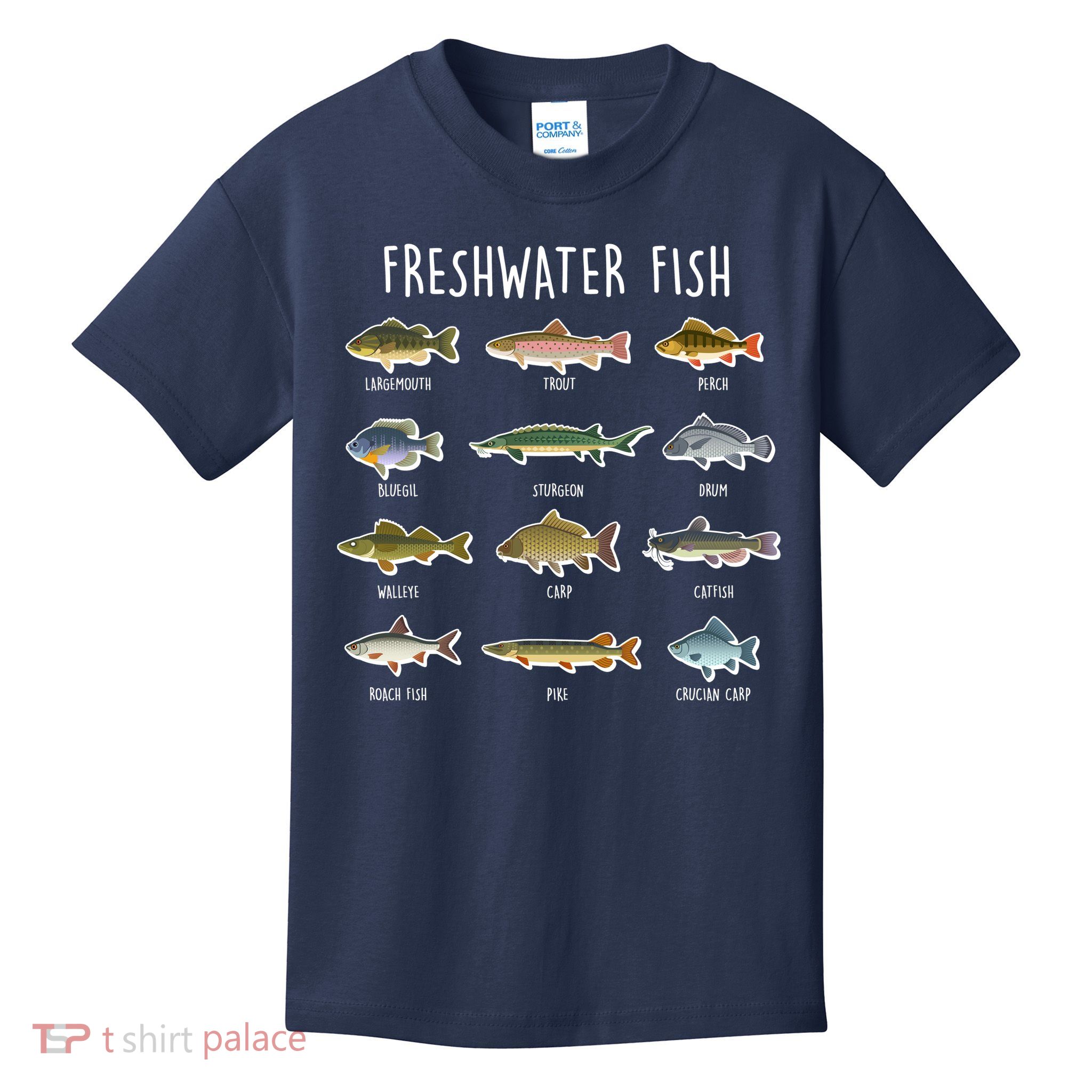 Freshwater Fish Kids T-Shirt
