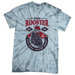 Fighting Rooster Tie-Dye T-Shirt