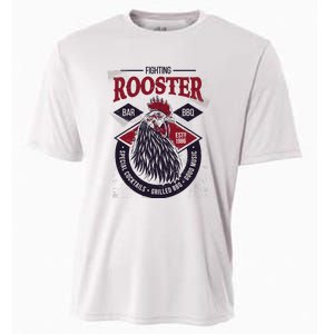 Fighting Rooster Cooling Performance Crew T-Shirt