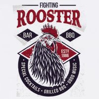Fighting Rooster Cooling Performance Crew T-Shirt