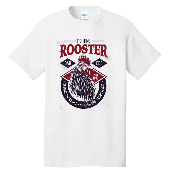 Fighting Rooster Tall T-Shirt