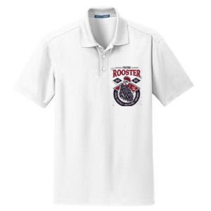 Fighting Rooster Dry Zone Grid Polo