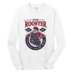 Fighting Rooster Tall Long Sleeve T-Shirt