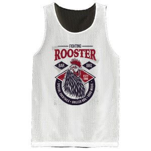 Fighting Rooster Mesh Reversible Basketball Jersey Tank