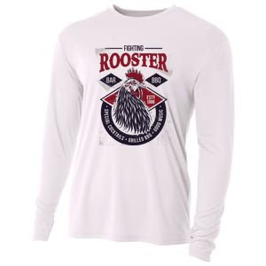 Fighting Rooster Cooling Performance Long Sleeve Crew