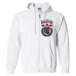 Fighting Rooster Full Zip Hoodie