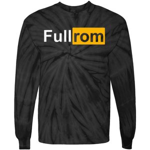 Full Rom Fitness Bodybuilding Gym Full Rom Tie-Dye Long Sleeve Shirt