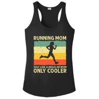 Funny Running For Mom Marathoner Runner Coach Racing Ladies PosiCharge Competitor Racerback Tank