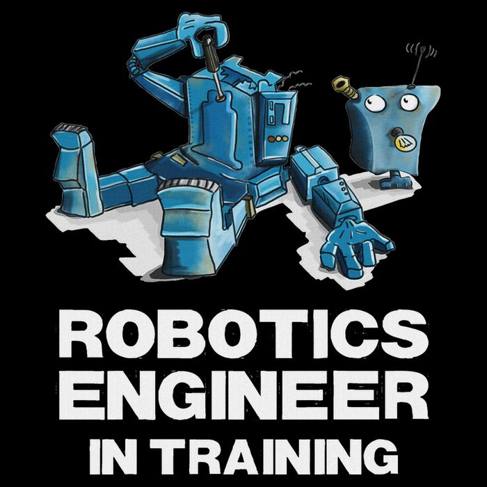 Funny Robot For Robotics Engineer In Training Tote Bag