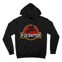 F22 Raptor Fighter Jet Pilot Airplane 4th Of July Vintage Tall Hoodie