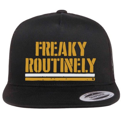 Freaky Routinely Flat Bill Trucker Hat