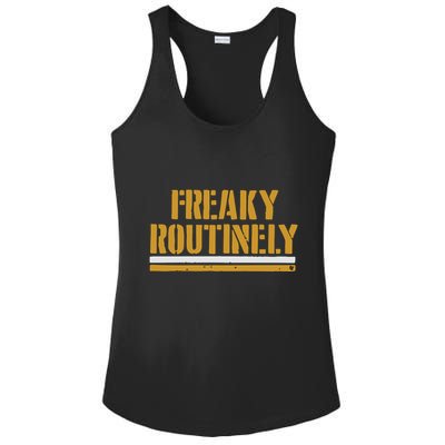 Freaky Routinely Ladies PosiCharge Competitor Racerback Tank
