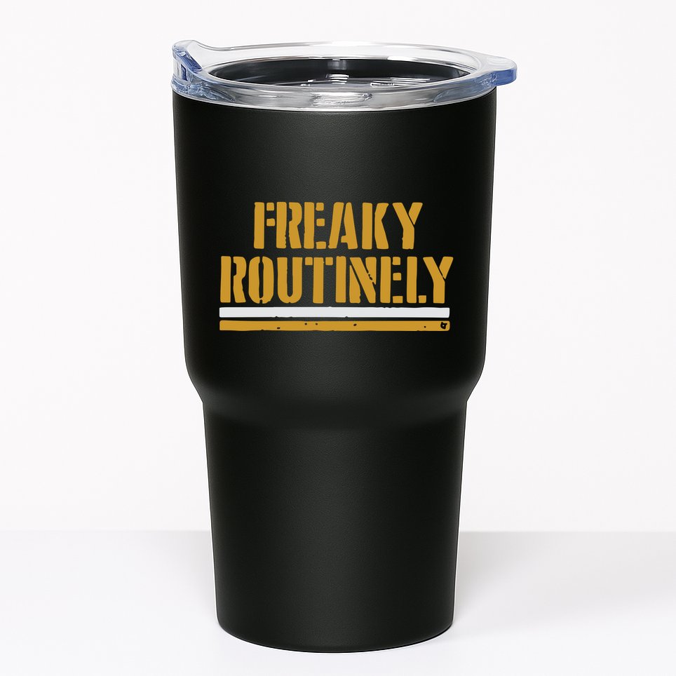 Freaky Routinely Tumbler