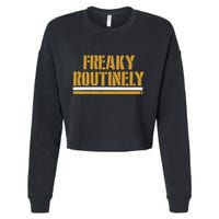 Freaky Routinely Cropped Pullover Crew