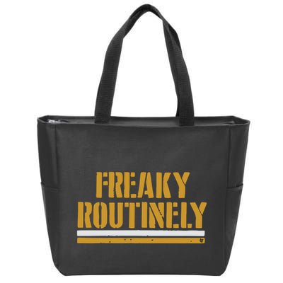 Freaky Routinely Zip Tote Bag