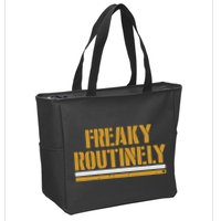 Freaky Routinely Zip Tote Bag