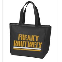 Freaky Routinely Zip Tote Bag