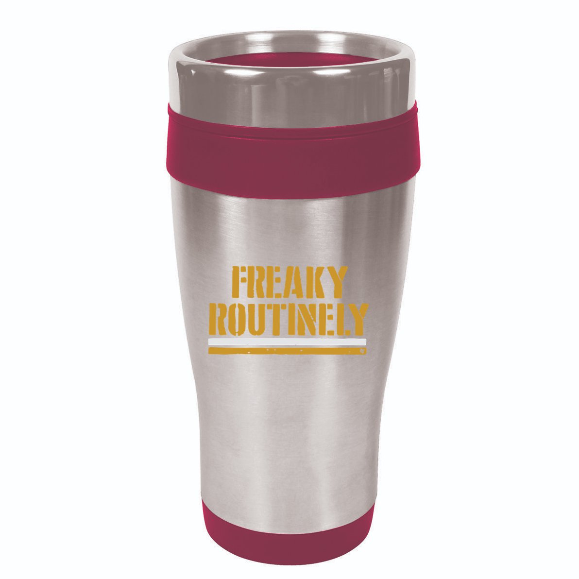 Freaky Routinely 16oz Travel Tumbler