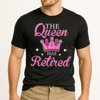 Funny Retirement Floral The Queen Has Retired Cooling Performance Crew T-Shirt