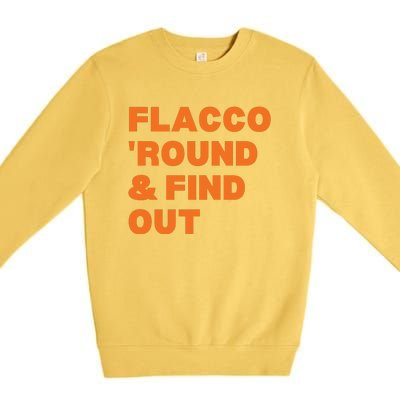 Flacco Round & Find Out Premium Crewneck Sweatshirt