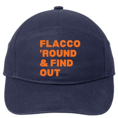 Flacco Round & Find Out 7-Panel Snapback Hat