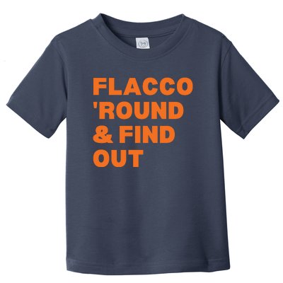 Flacco Round & Find Out Toddler T-Shirt