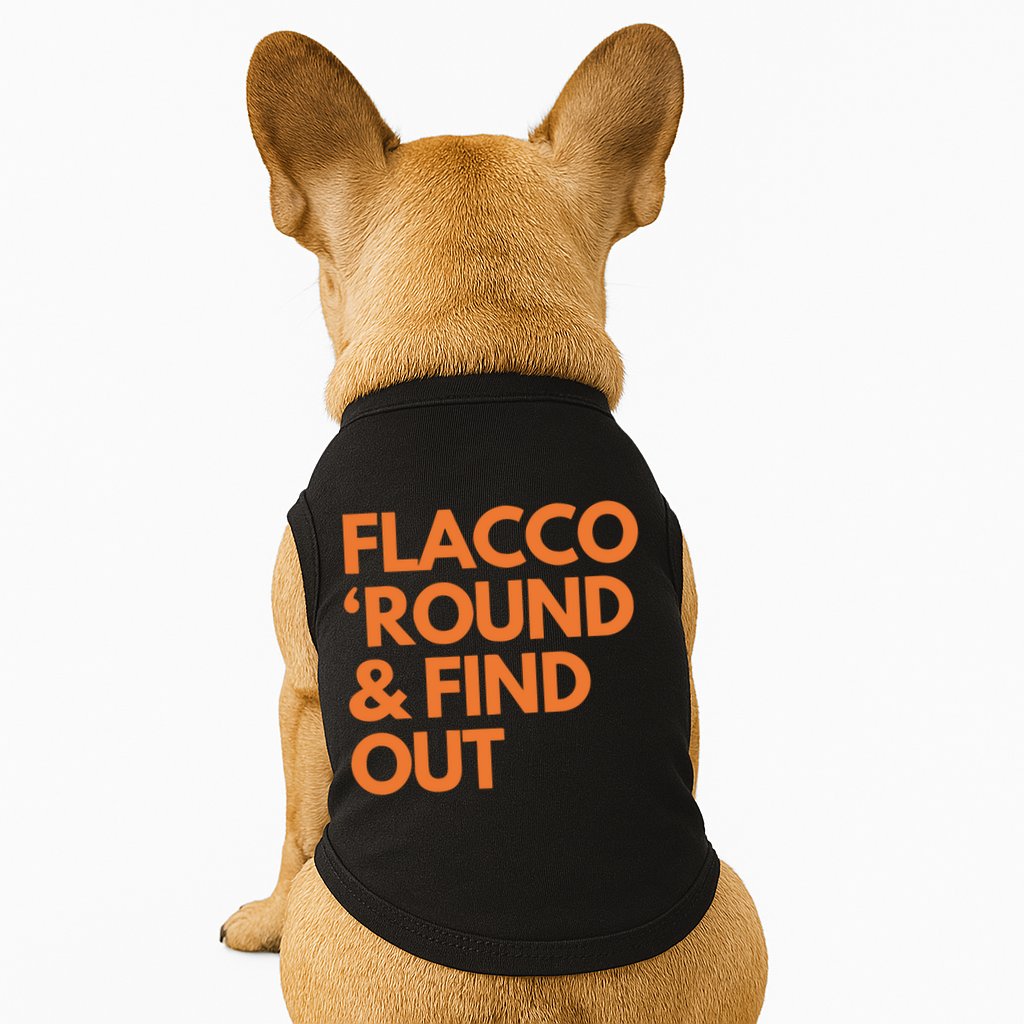 Flacco Round & Find Out Doggie Tank