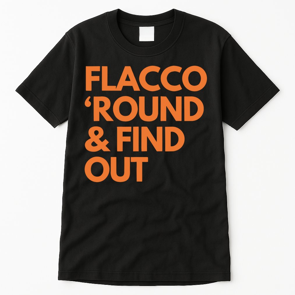 Flacco Round & Find Out Tall T-Shirt
