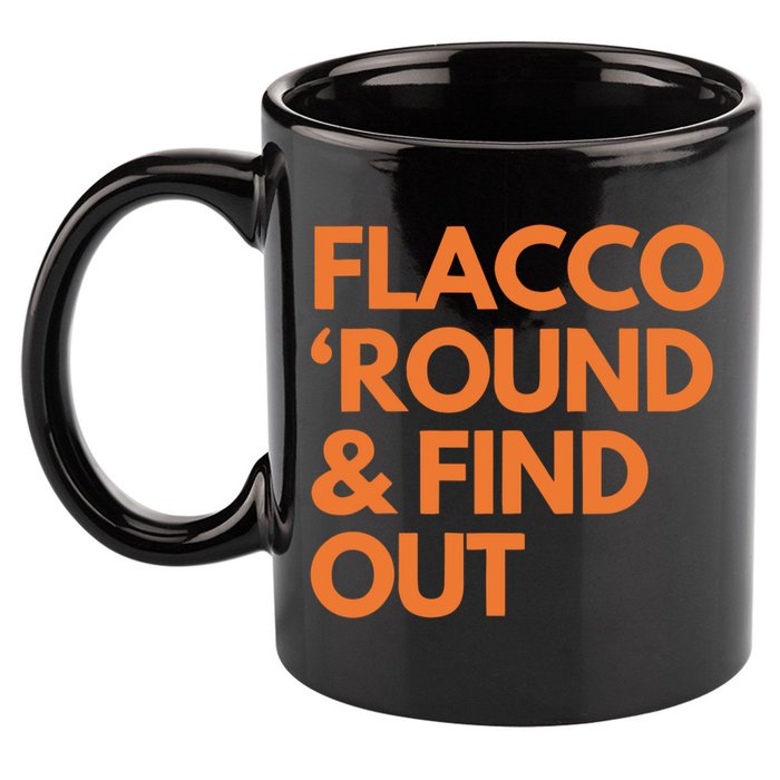 Flacco Round & Find Out 11oz C Handle Ceramic Mug