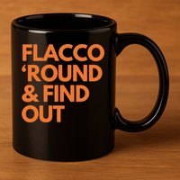 Flacco Round & Find Out 11oz C Handle Ceramic Mug