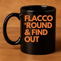 Flacco Round & Find Out 11oz C Handle Ceramic Mug