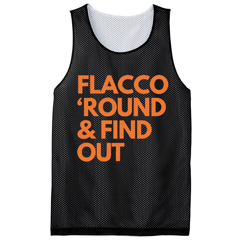Flacco Round & Find Out Mesh Reversible Basketball Jersey Tank