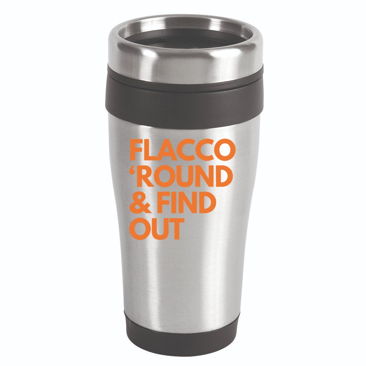 Flacco Round & Find Out 16oz Travel Tumbler