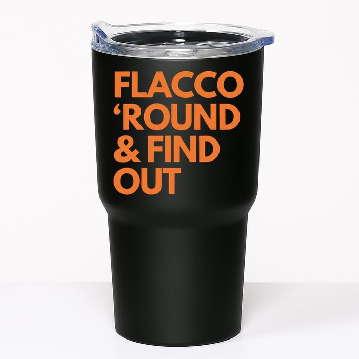 Flacco Round & Find Out Tumbler