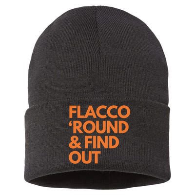 Flacco Round & Find Out Sustainable Knit Beanie