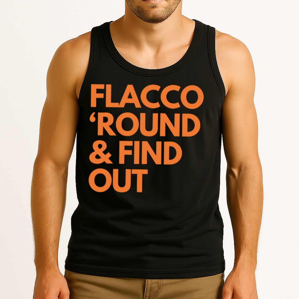Flacco Round & Find Out Tank Top
