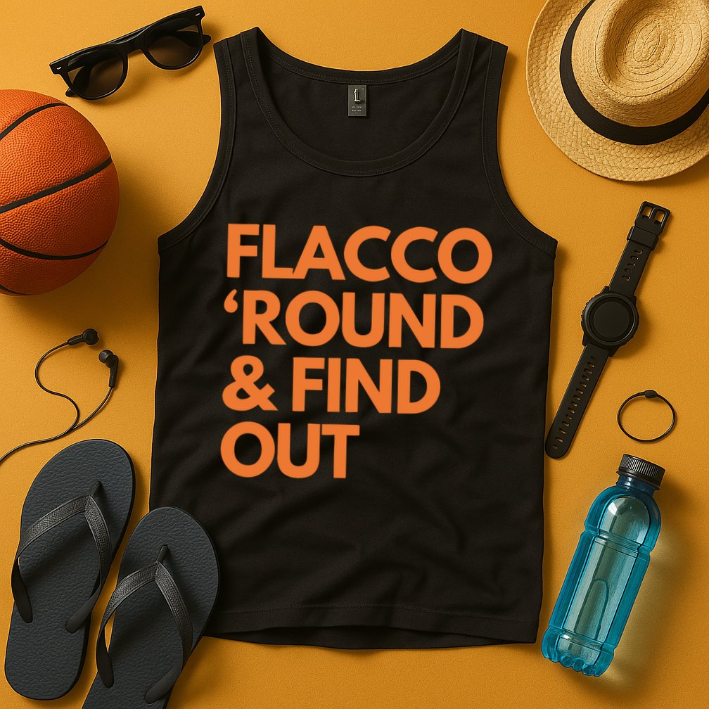 Flacco Round & Find Out Tank Top