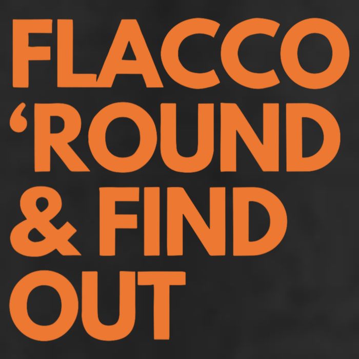 Flacco Round & Find Out Golf Towel