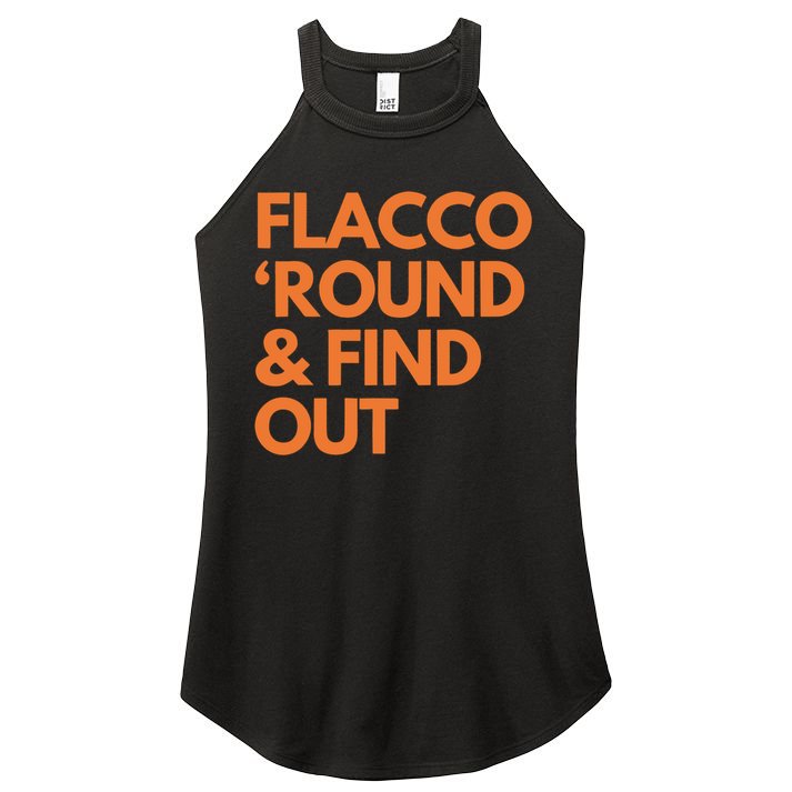 Flacco Round & Find Out Women's Perfect Tri Rocker Tank