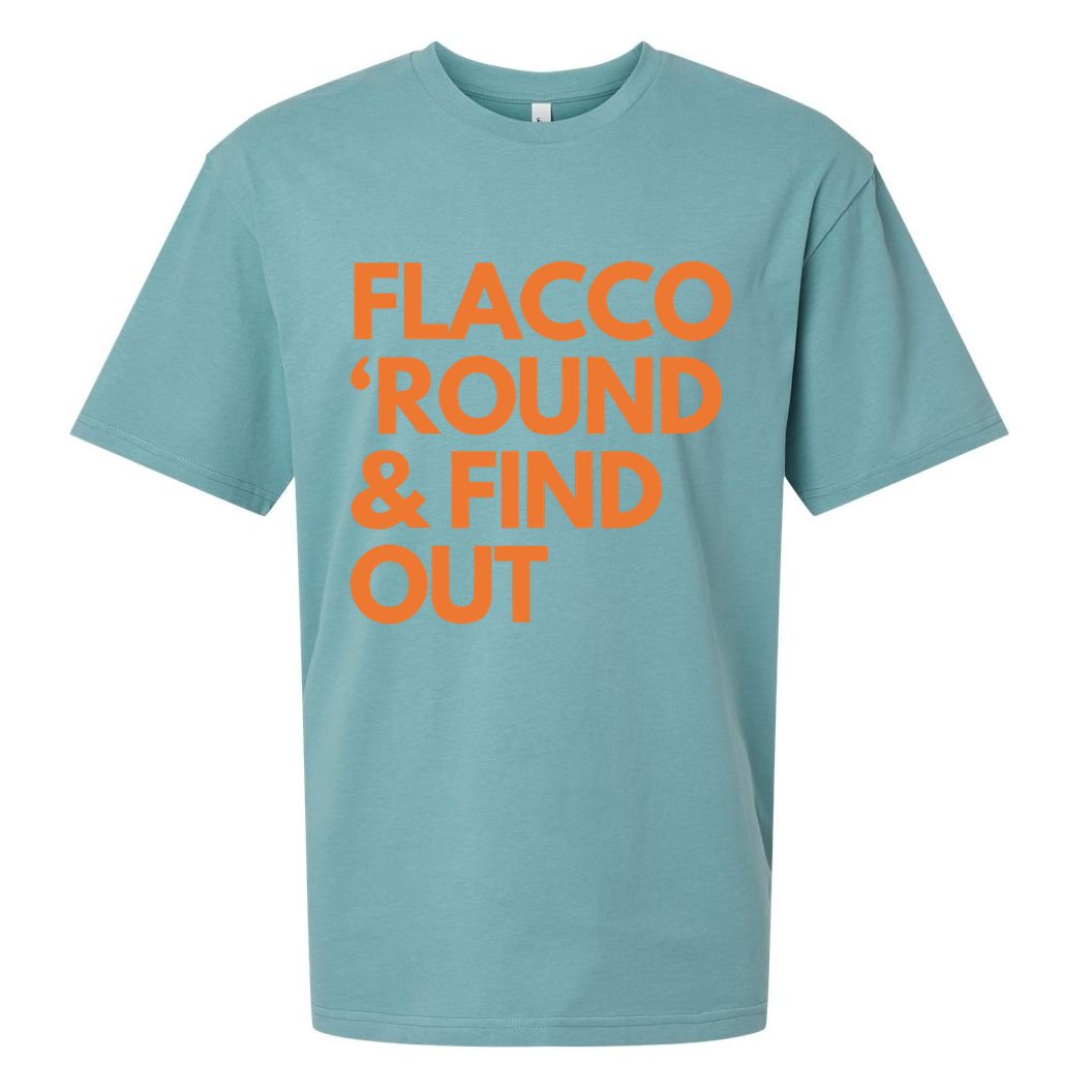 Flacco Round & Find Out Sueded Cloud Jersey T-Shirt
