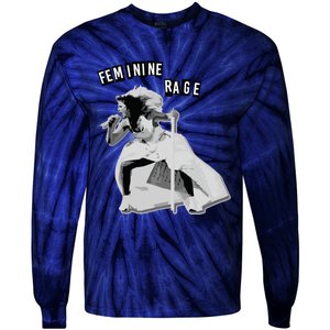 Feminine Rage Tie-Dye Long Sleeve Shirt