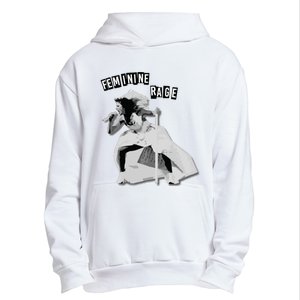 Feminine Rage Urban Pullover Hoodie