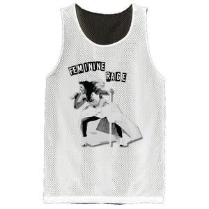 Feminine Rage Mesh Reversible Basketball Jersey Tank