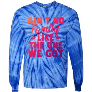 Family Reunion Family Connection No Family Like One We Got Funny Gift Tie-Dye Long Sleeve Shirt