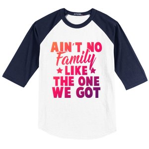 Family Reunion Family Connection No Family Like One We Got Funny Gift Baseball Sleeve Shirt