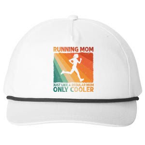 Funny Running For Wo Mom Marathoner Runner Coach Racing  Snapback Five-Panel Rope Hat