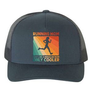 Funny Running For Wo Mom Marathoner Runner Coach Racing  Yupoong Adult 5-Panel Trucker Hat