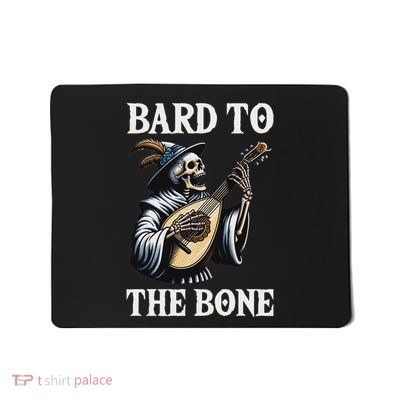 Funny Renaissance Festival Knight Bard To The Bone Design Mousepad